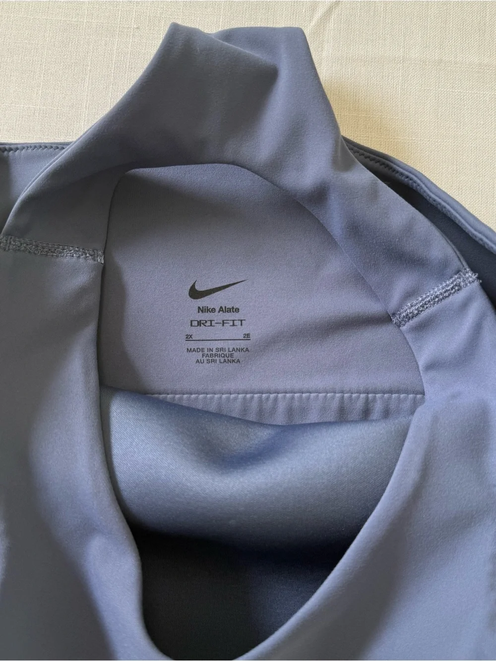 Nike Blue Athletic Sport Bra Women’s Size 2X